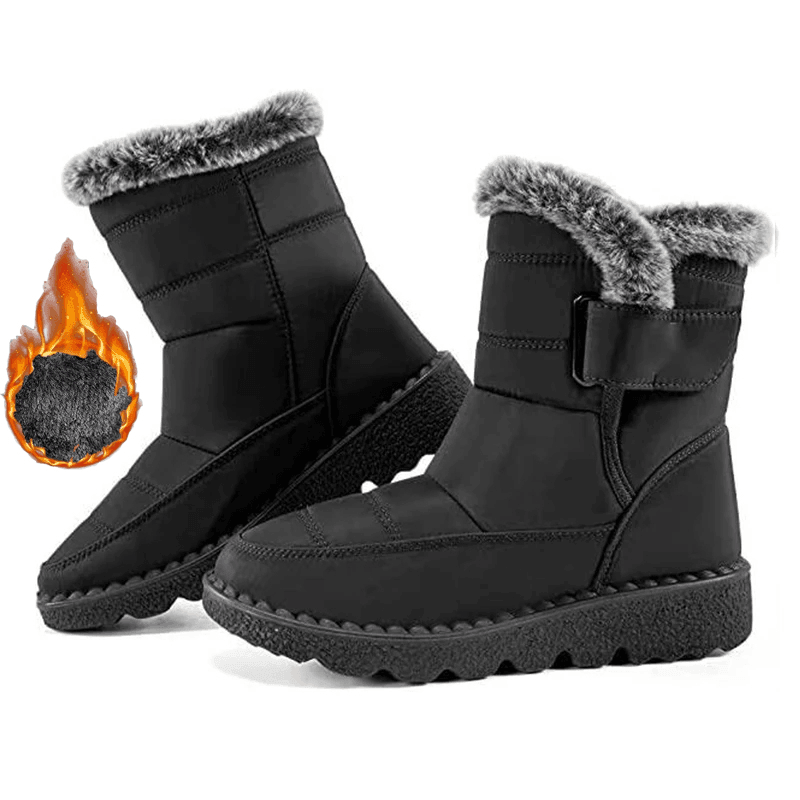Bota Feminina Peluciada Impermeável