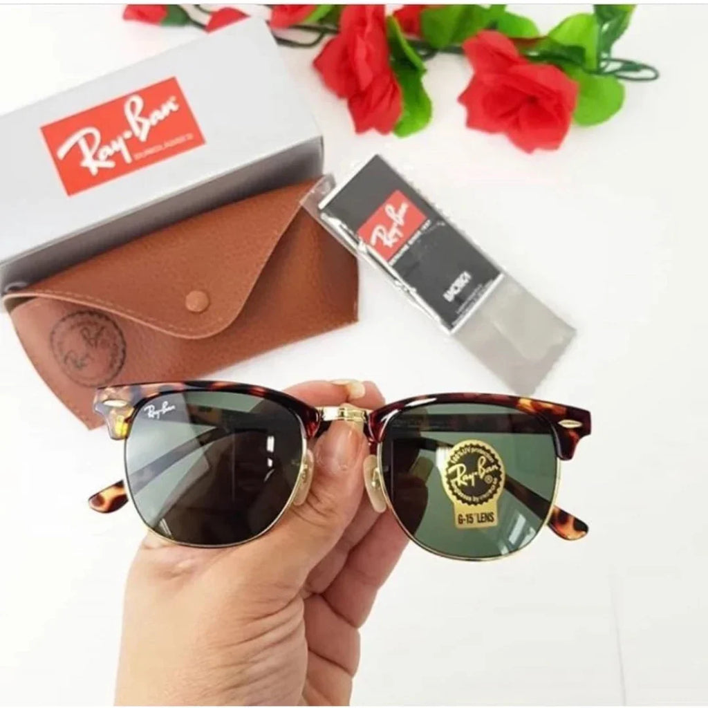 Oculos de Sol Clubmaster RB  Unissex Proteção Uv