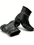 Bota Feminina Rasteira Montaria