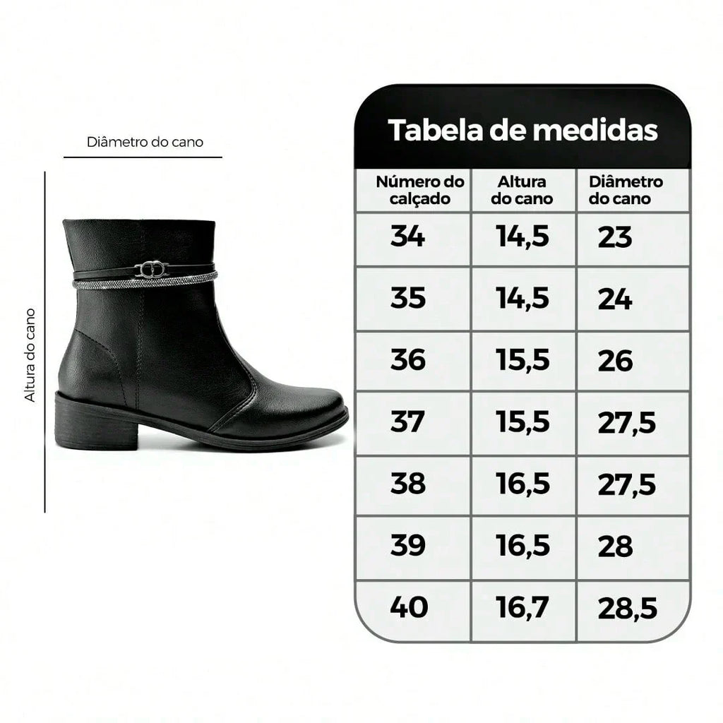 Bota Feminina Rasteira Montaria