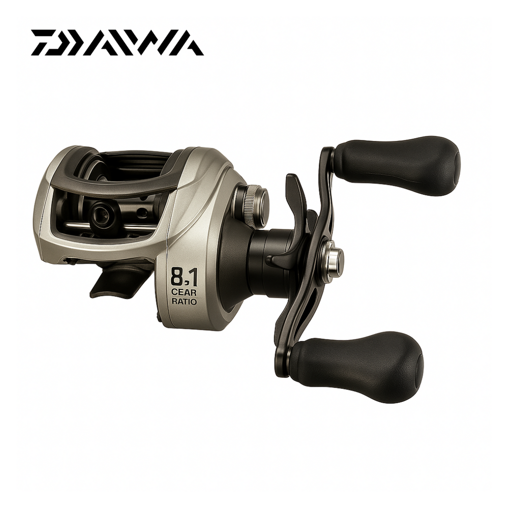 Carretilha DAIWA TP200 10KG Drag 7:2.1 Anti-Cabeleira [BLACK FRIDAY]