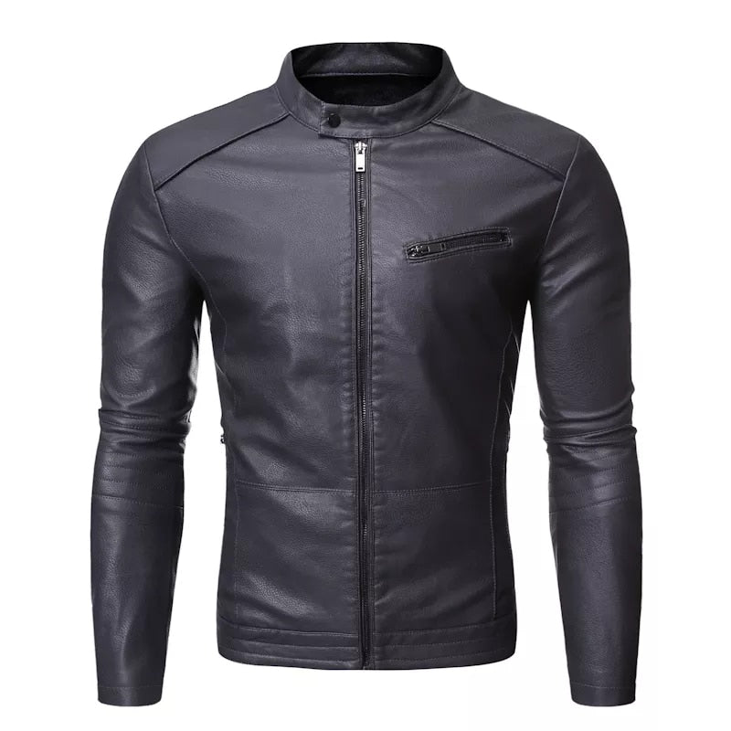 Jaqueta Masculina de Couro Exclusive
