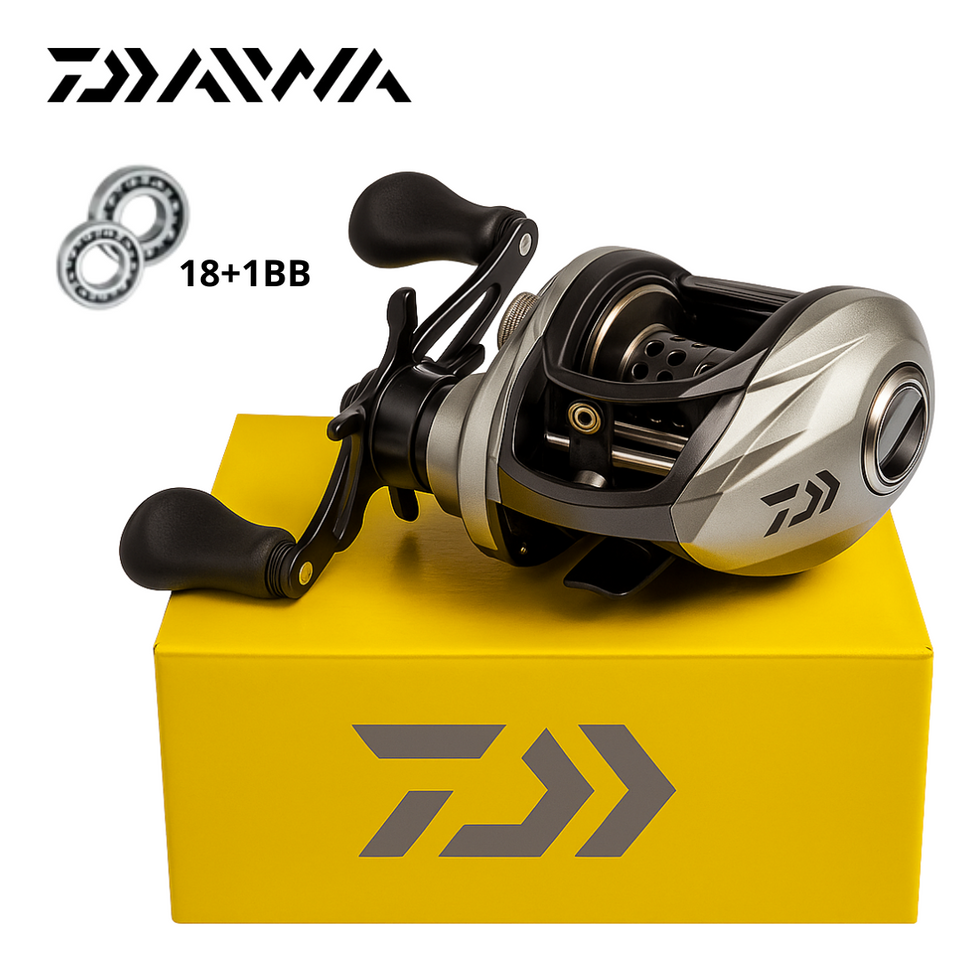 Carretilha DAIWA TP200 10KG Drag 7:2.1 Anti-Cabeleira [BLACK FRIDAY]