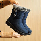 Bota Feminina Peluciada Impermeável