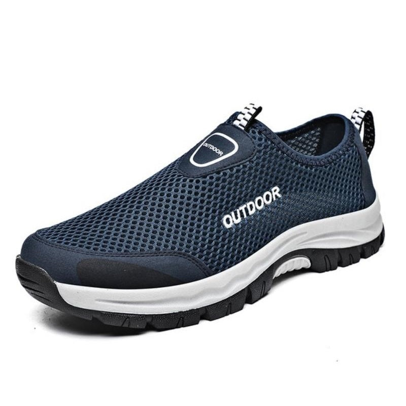 Tênis de Caminhada Antiodor Masculino Ortopédico Outdoor
