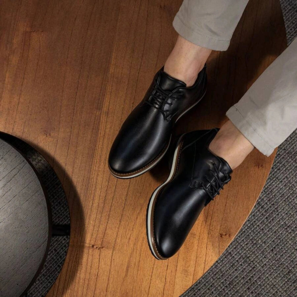 Sapato Masculino De Couro Revere Italian