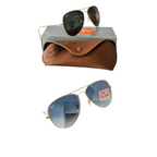 (COMPRE 1 LEVE 2) Óculos Aviador em Lentes de Cristal + Brindes Exclusivos