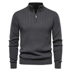 Suéter Masculino de Inverno com Zíper Classic