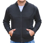 Casaco de Frio Masculino em Lã Tricot