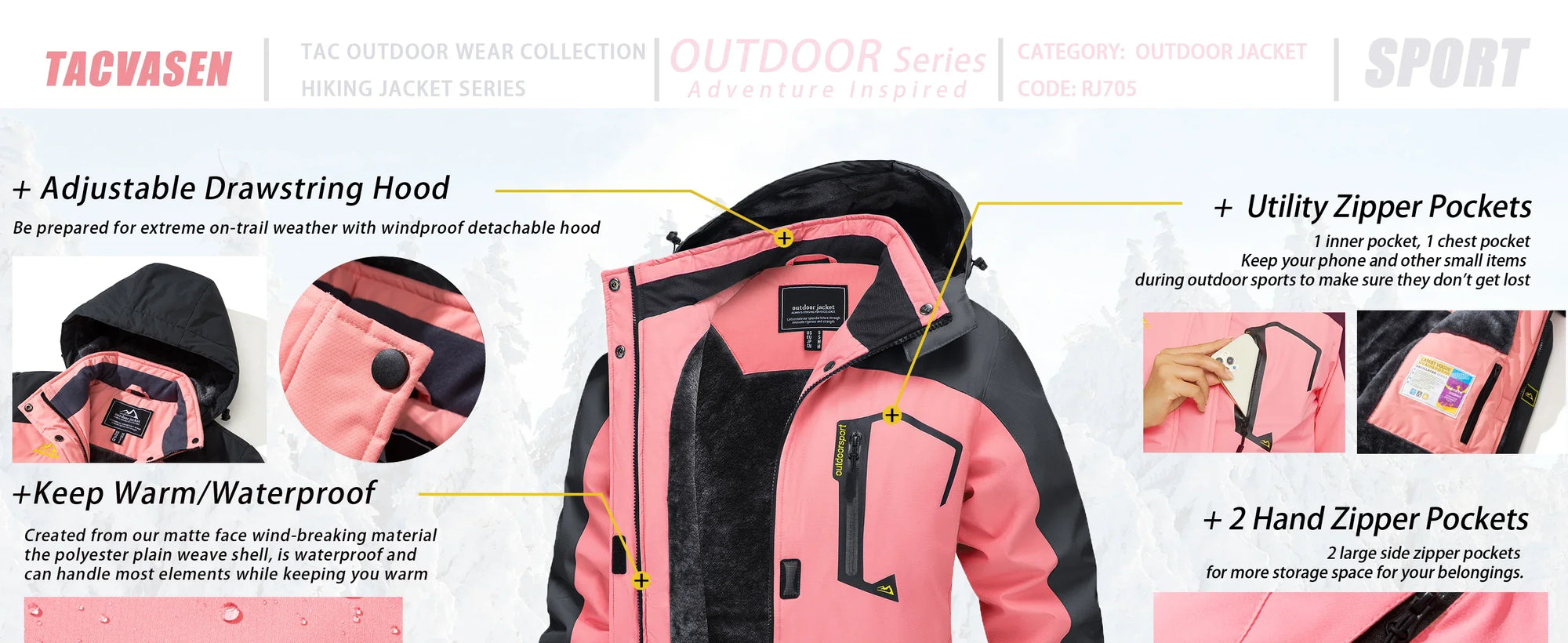 Jaqueta Feminina SnowTech Ultra