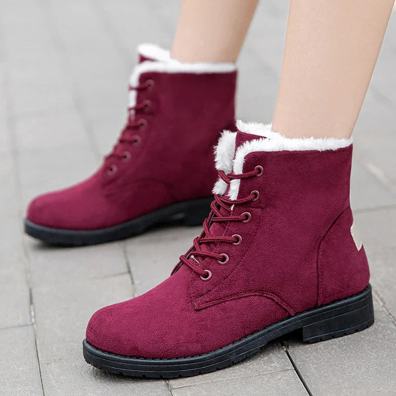 Bota Feminina Plataforma Forrada -10ºc