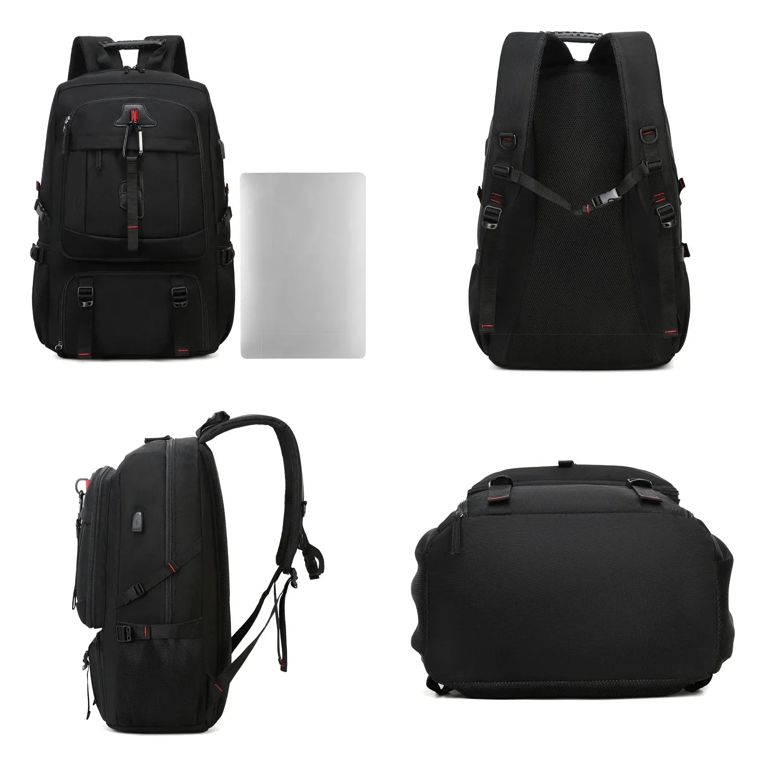 Mochila de Viagem 50L a Prova D'Água e Leve