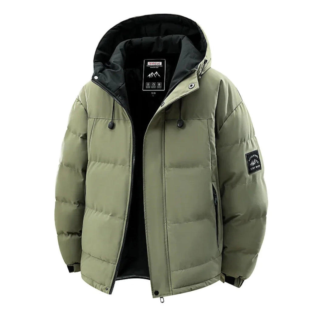 Jaqueta Parka ArcticShield™ (Capuz + Forro Térmico)