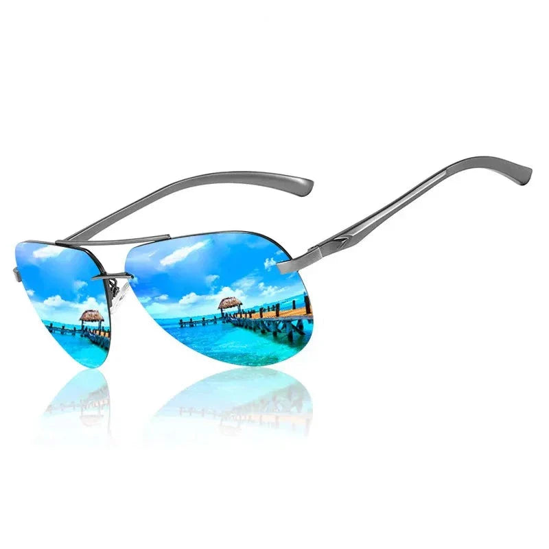 Óculos Sol Aviador Militar Unisex 2024
