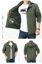 JAQUETA MILITAR OUTDOOR IMPERMEÁVEL MASCULINA