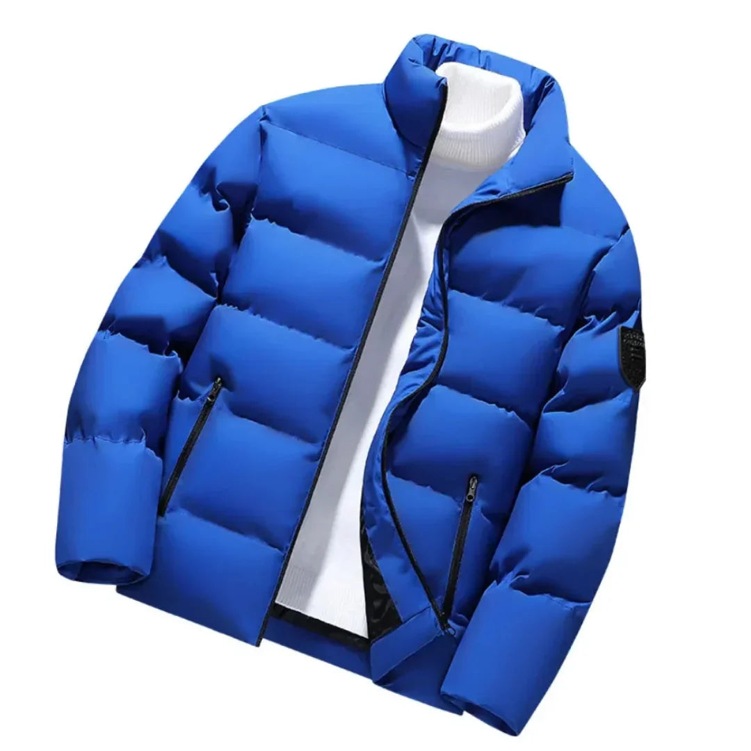 Jaqueta Puffer Masculina Everest 2026 – Gola Alta Premium