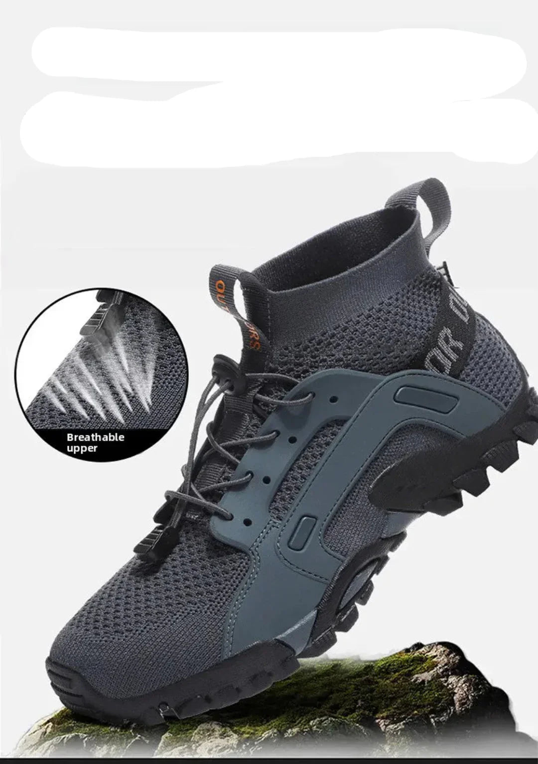 Bota Outdoor TitanTrail™ 2026 – Caminhada, Pesca e Aventura