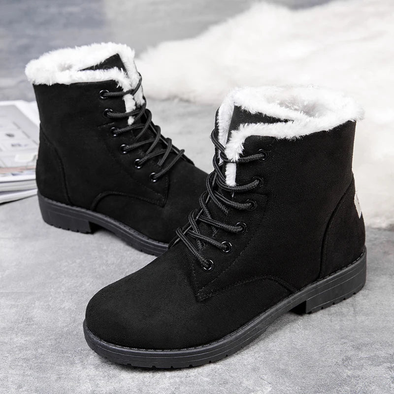 Bota Feminina Plataforma Forrada -10ºc