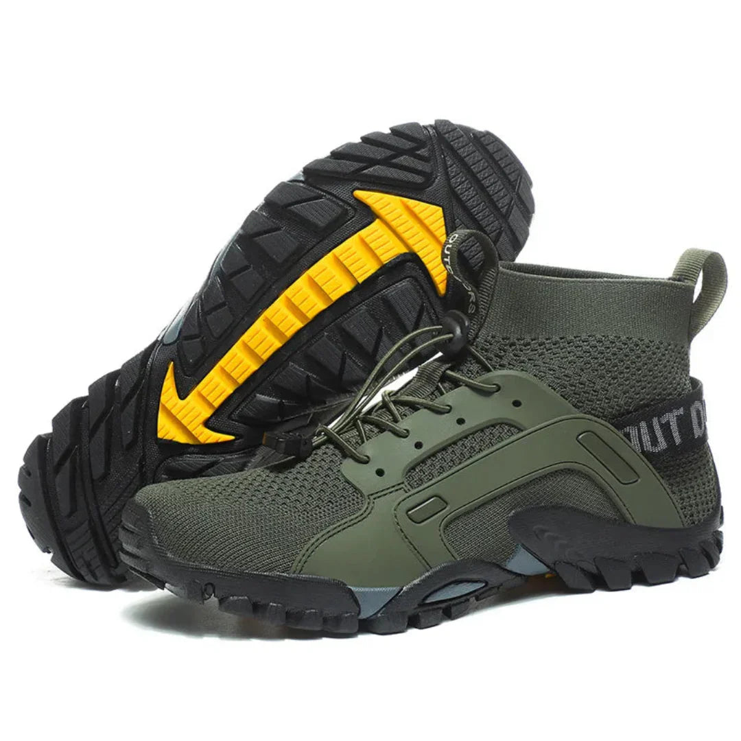 Bota Outdoor TitanTrail™ 2026 – Caminhada, Pesca e Aventura