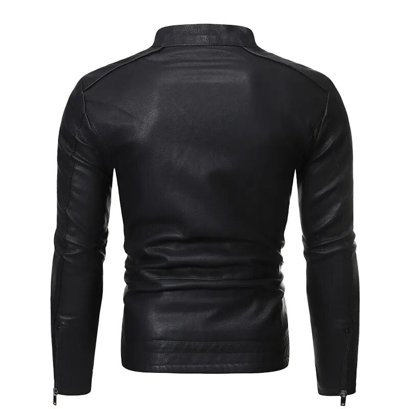 Jaqueta Masculina de Couro Exclusive