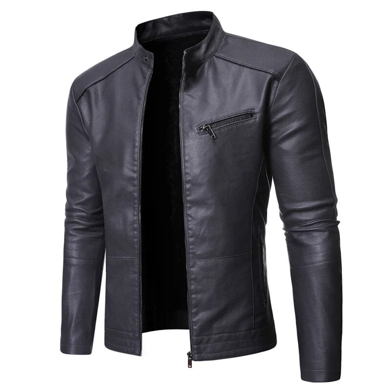Jaqueta Masculina de Couro Exclusive