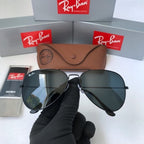 (COMPRE 1 LEVE 2) Óculos Aviador em Lentes de Cristal + Brindes Exclusivos