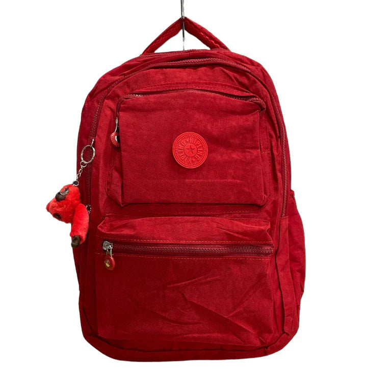 Mochila Escolar Infantil Kipling + Chaveiro Personalizado
