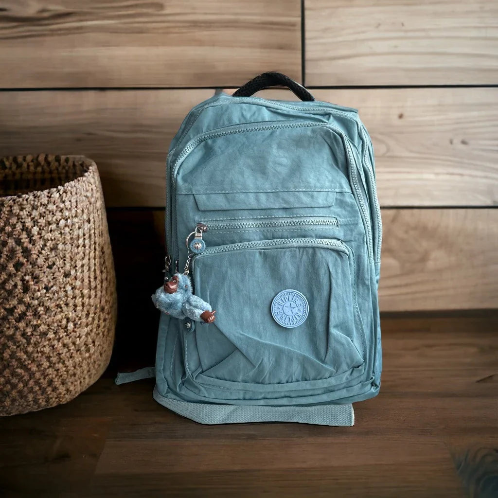 Mochila Escolar Infantil Kipling + Chaveiro Personalizado