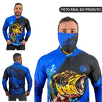 Kit Camisa Tucunaré + Bandana C/ Proteção Térmica Uv500