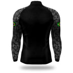 Camisa de Pesca Black Brasil Proteção UV500 com Zíper