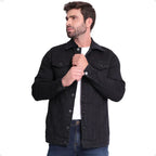 Jaqueta Jeans Sarja Masculina Fit
