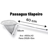 Passagua fixo para pesca Tilapeiro