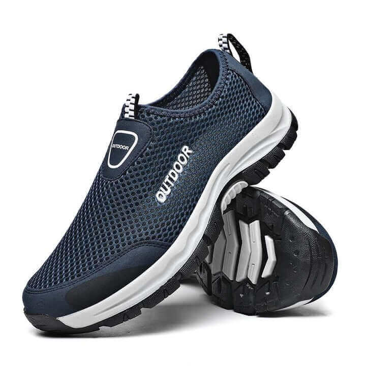 Tênis de Caminhada Antiodor Masculino Ortopédico Outdoor