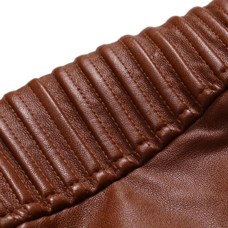 Jaqueta de Couro Masculina Berry