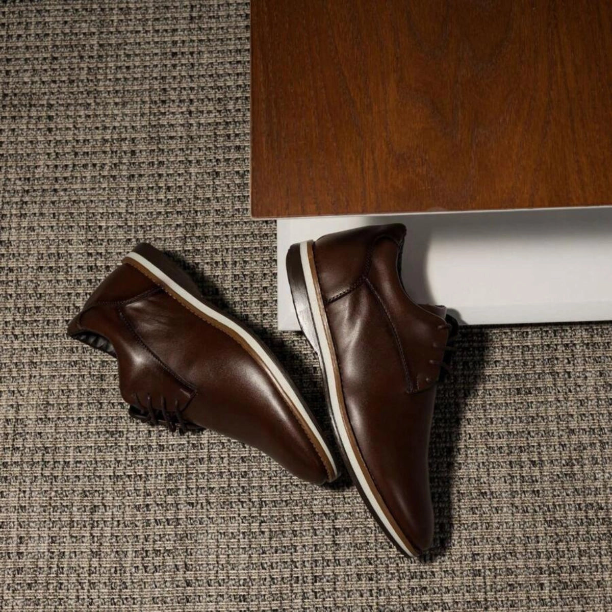 Sapato Masculino De Couro Revere Italian