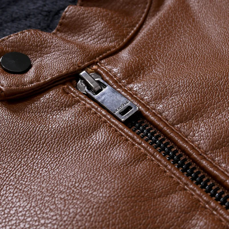 Jaqueta Masculina de Couro Exclusive