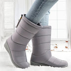 Bota Feminina Cano Médio Waterproof