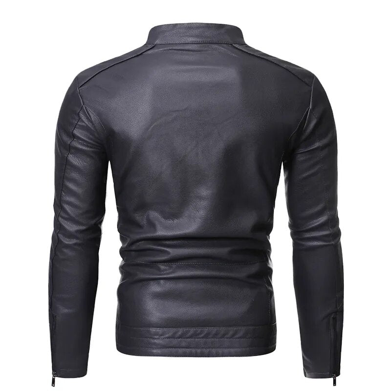 Jaqueta Masculina de Couro Exclusive