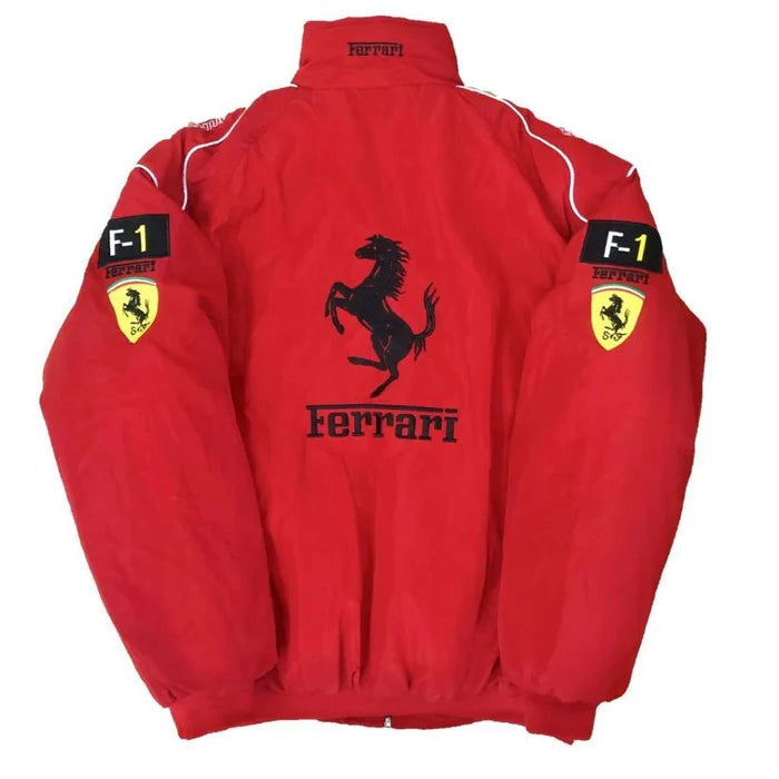 Jaqueta F1 Speeder Vermelha Premium Unissex