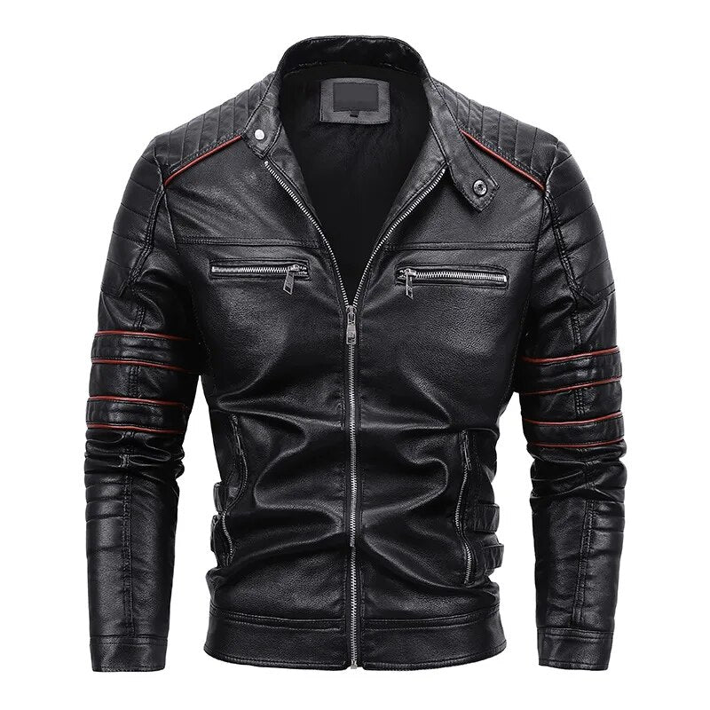 Jaqueta Masculina de Couro Titan