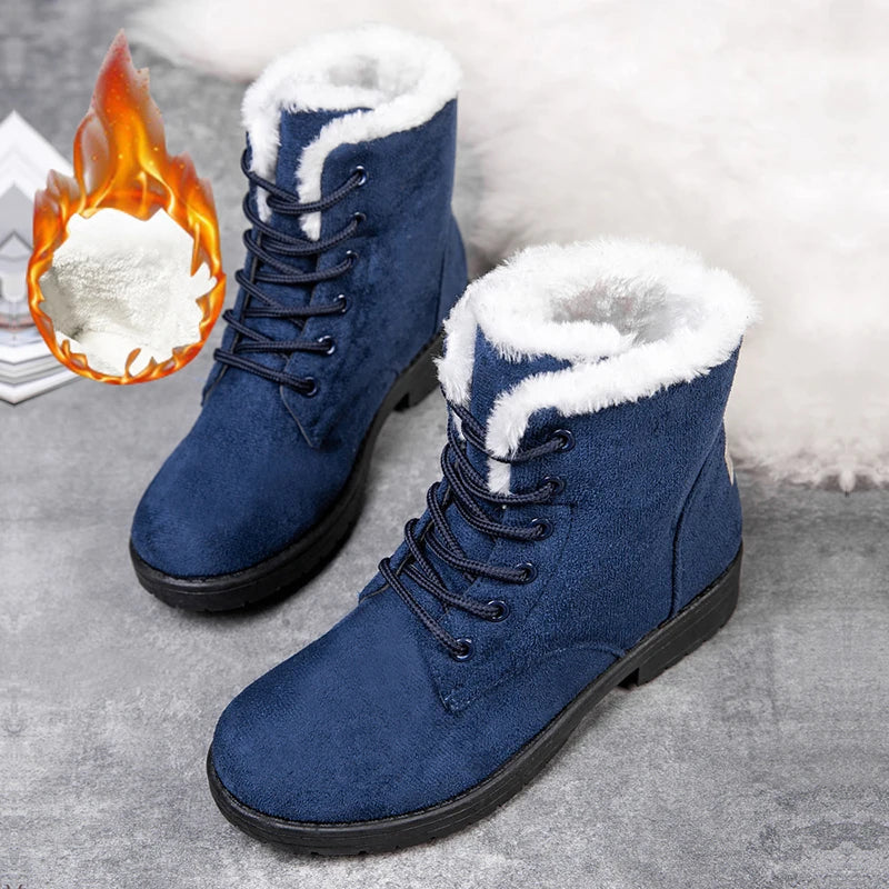 Bota Feminina Plataforma Forrada -10ºc
