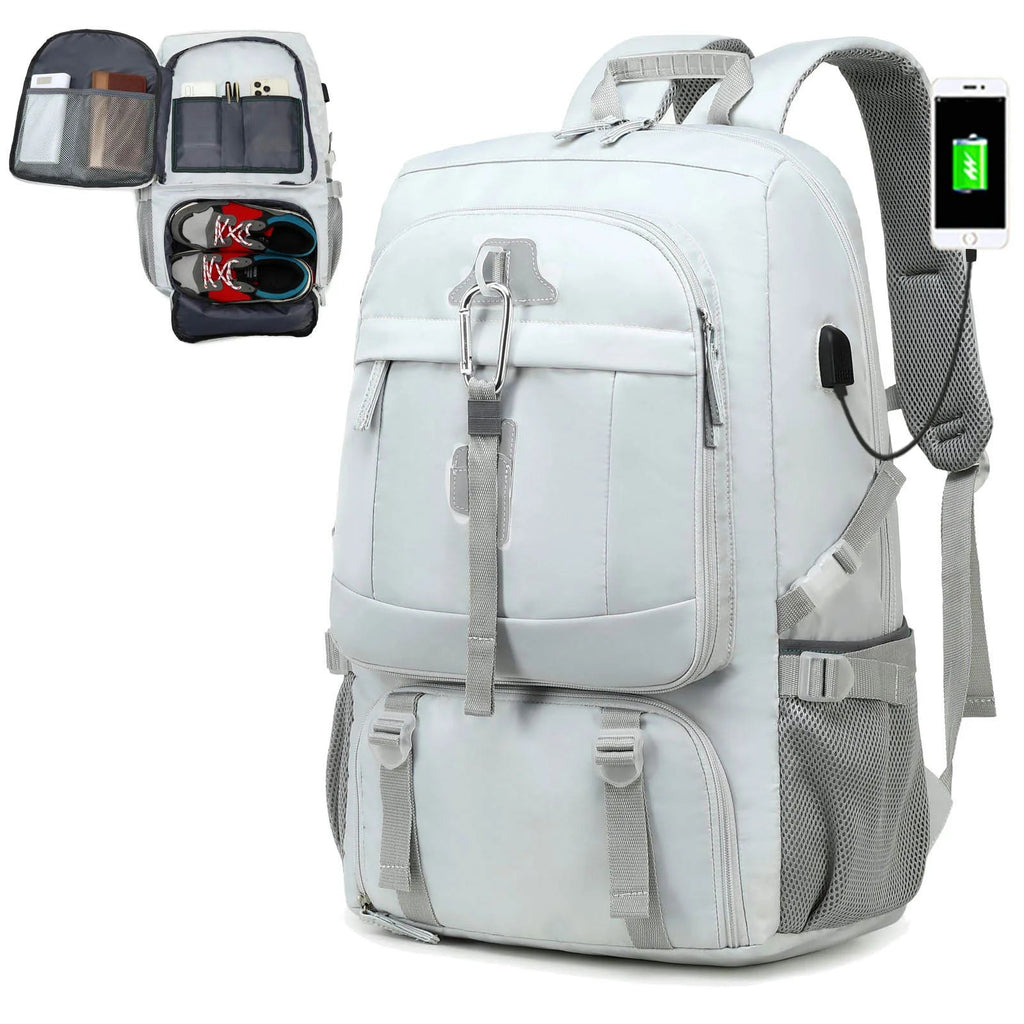 Mochila de Viagem 50L a Prova D'Água e Leve