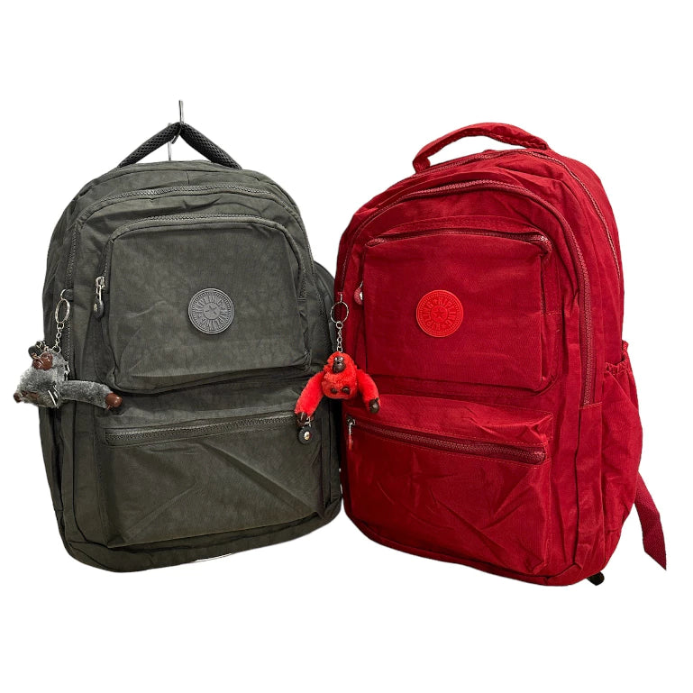 Mochila Escolar Infantil Kipling + Chaveiro Personalizado