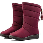 Bota Feminina Cano Médio Waterproof