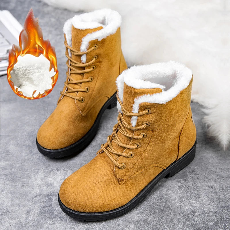 Bota Feminina Plataforma Forrada -10ºc