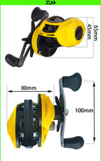 Carretilha Daiwa PRO 18KG Drag 18+1 Rolamentos Anti-Cabeleira