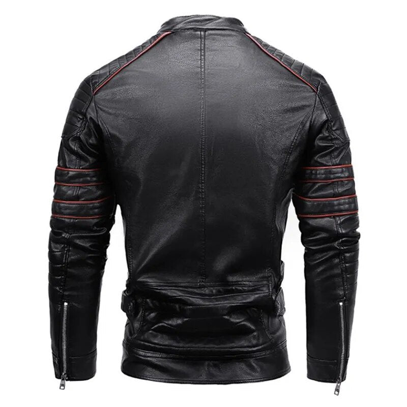 Jaqueta Masculina de Couro Titan