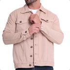 Jaqueta Jeans Sarja Masculina Fit