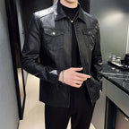 Jaqueta Masculina de Couro LeatherStorm 2025