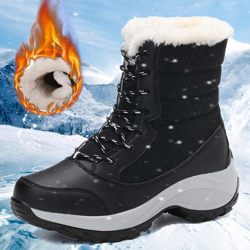 Bota Feminina Forrada WinterGlow -20ºC